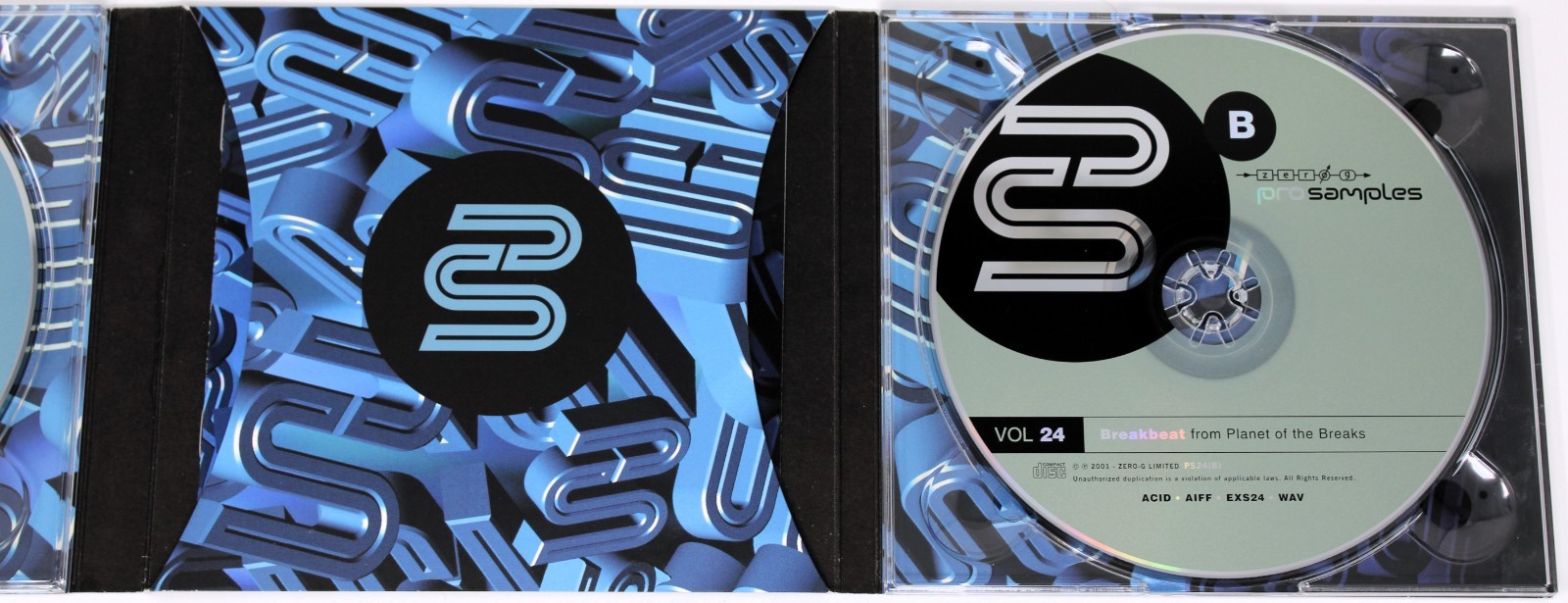 Zero-G Pro Samples 24 Breakbeat Sample Library/Sound Library/Sampling Double CD