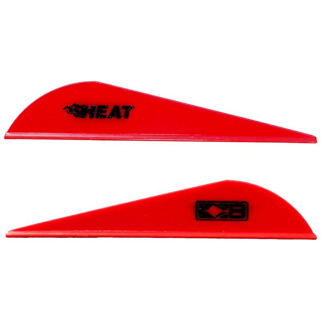 Bohning Heat Vanes Red 36 Pack