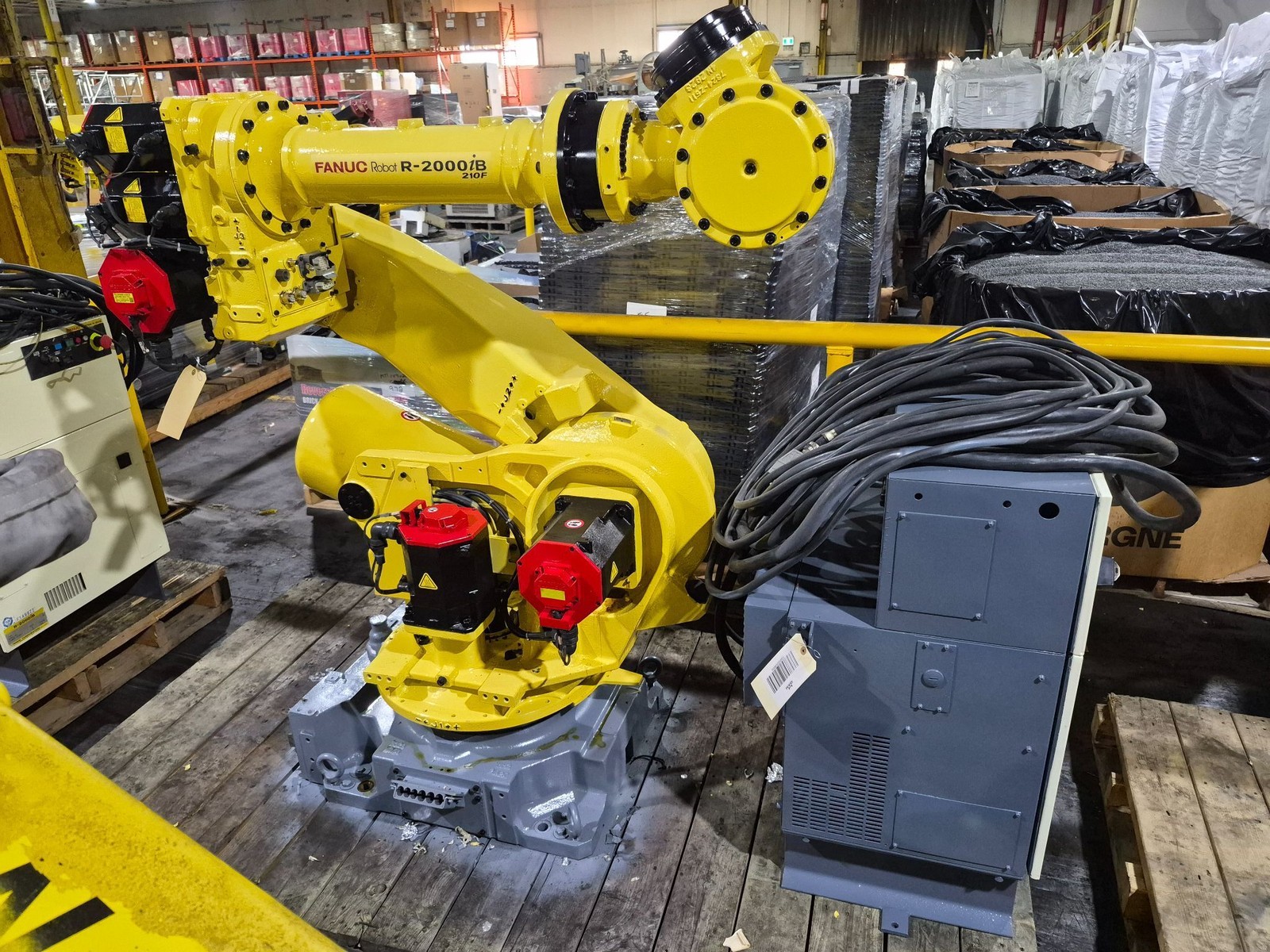 FANUC R-2000iB/210F Complete w/ R-30iB Controls USED