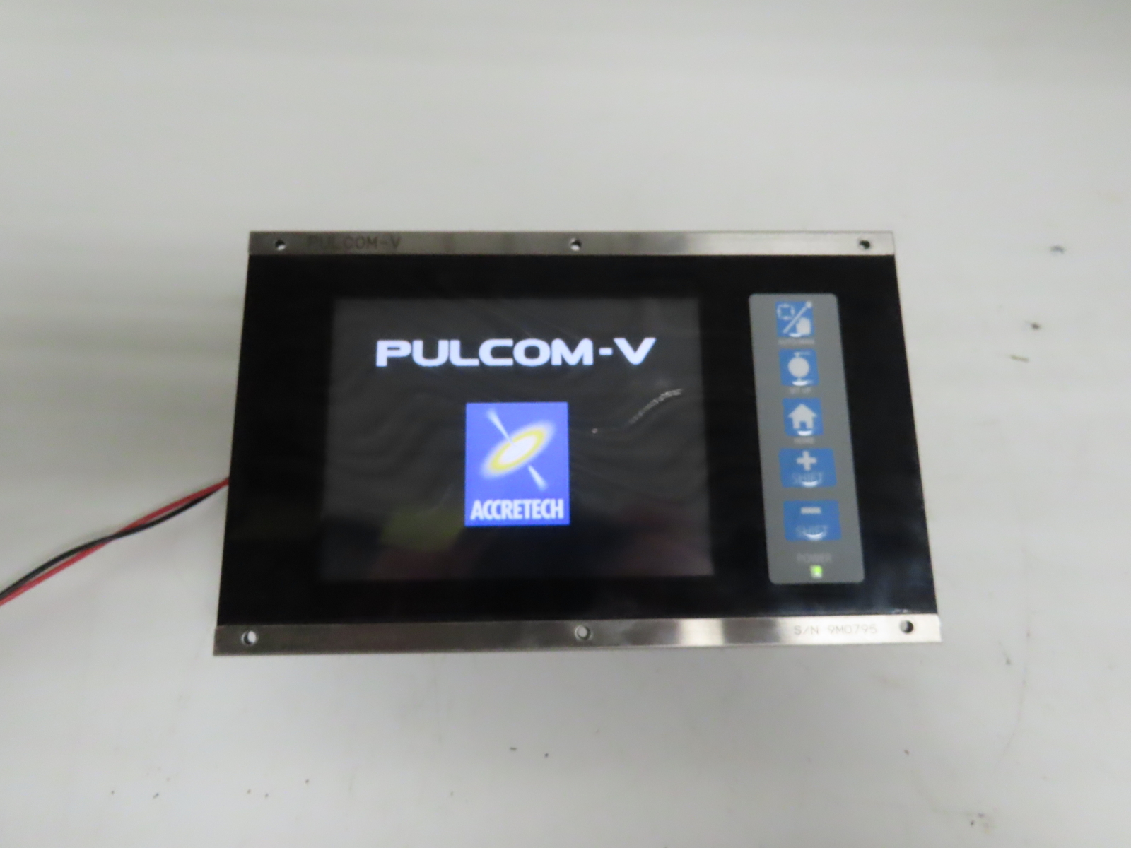 Accretech E-PV9P00 PULCOM-V Precision Measuring Instrument Gauge LCD Unit