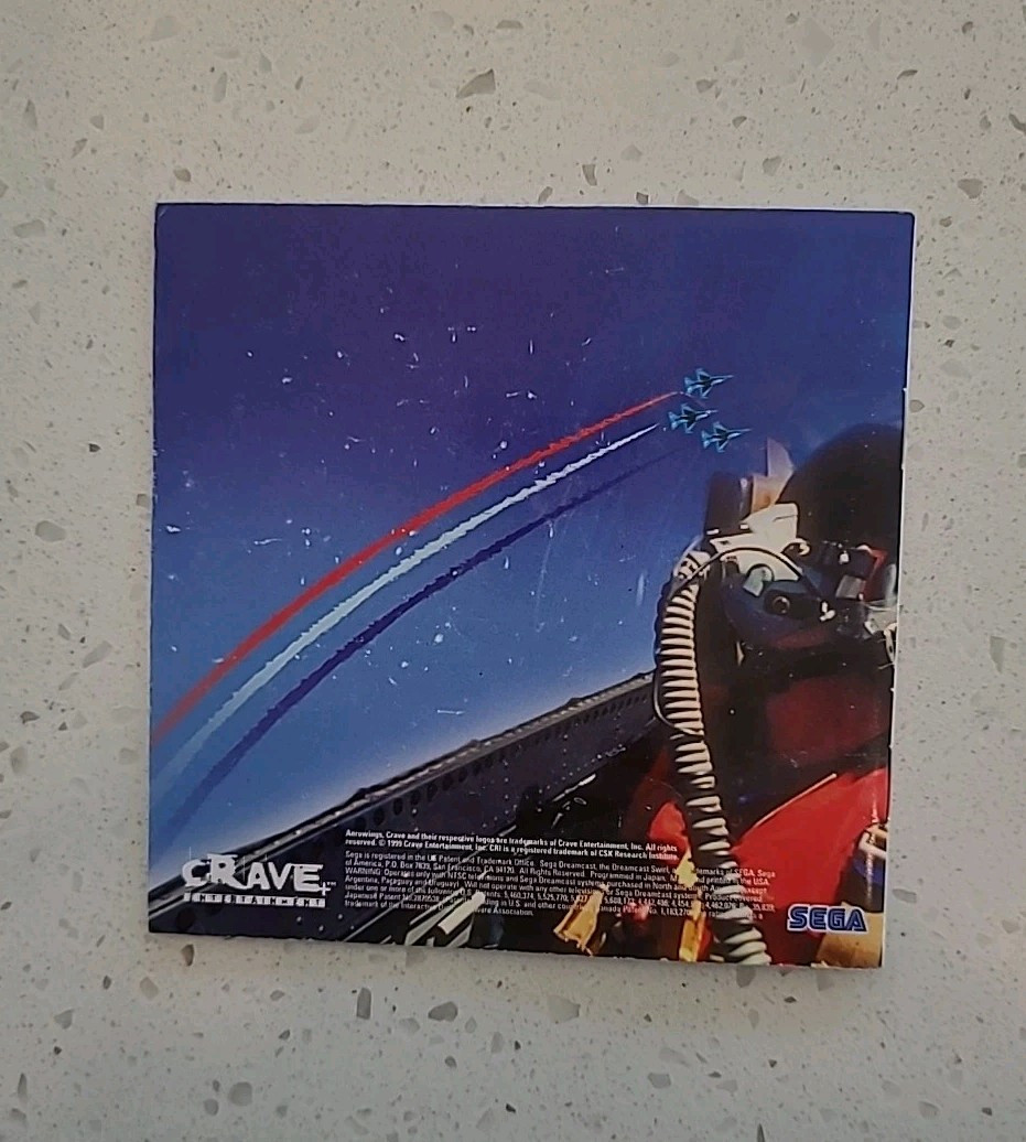 Aerowings Dreamcast Manual Only