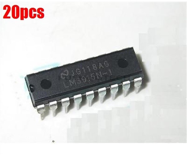 20Pcs DIP-18 Dot/Bar Dispaly Driver LM3915N-1 DIP18 LM3915 IC NEW SH *MP