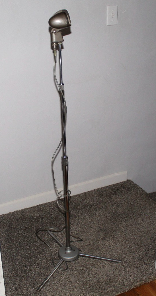 Vintage Atlas Sound Height-Adjustable Boom Mic Stand - 1950's - Stand Only