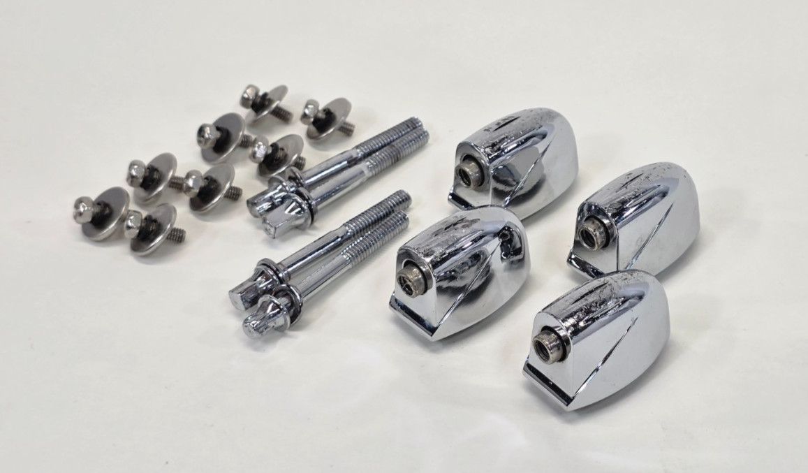 Gretsch Tom Drum Lug with Tension Rod and Mounting Screws 1" Mounting -4 Pcs