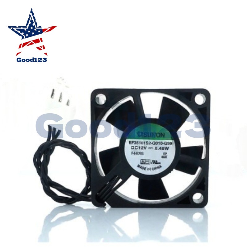 1PCP NEW For EF35101S2-Q010-G99 SUNON 12V 3.5 Centimeter fan