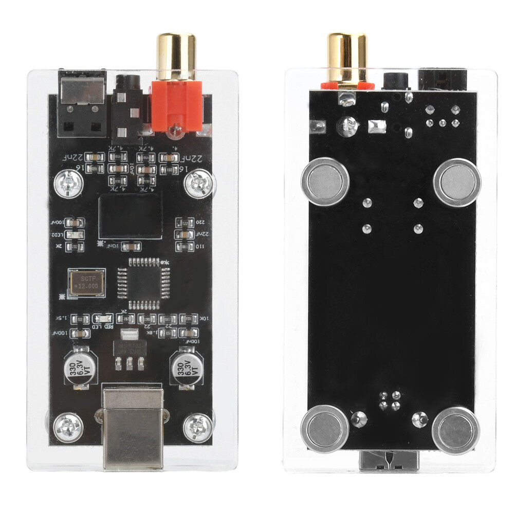 SPDIF to Fiber Coaxial Original Code Conversion Output Audio Decoder Sound Card