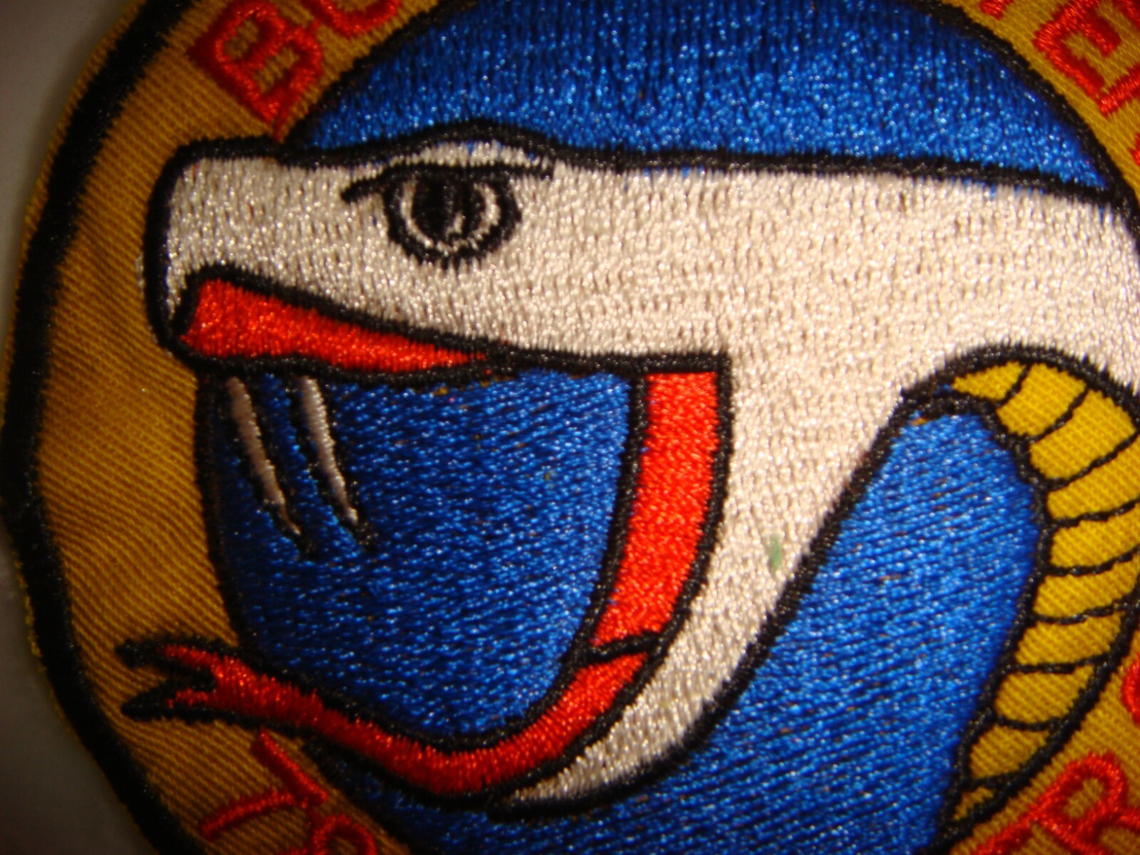 USAF 78th TACTICAL FIGHTER SQUADRON BUSHMASTERS, VIETNAM WAR PATCH