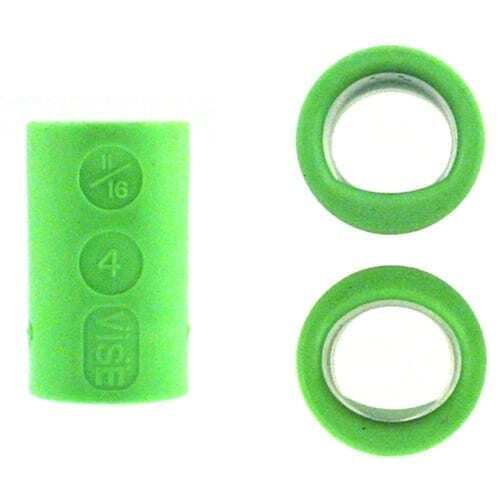 Vise Grip Oval/Power Oval Bowling Finger Inserts | Clear | 10 Pack + Glue