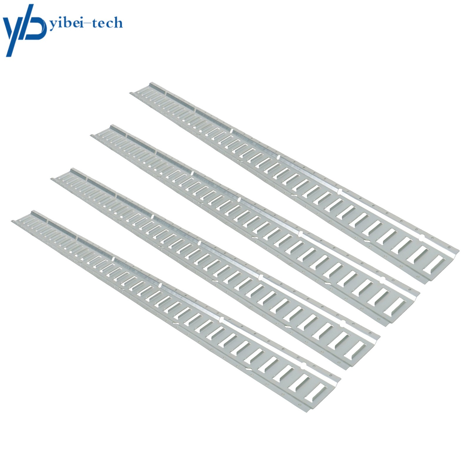 For Garages Vans Trailers 4 Pack 6' E Track Tie Down Rail Kit Galvanized Steel
