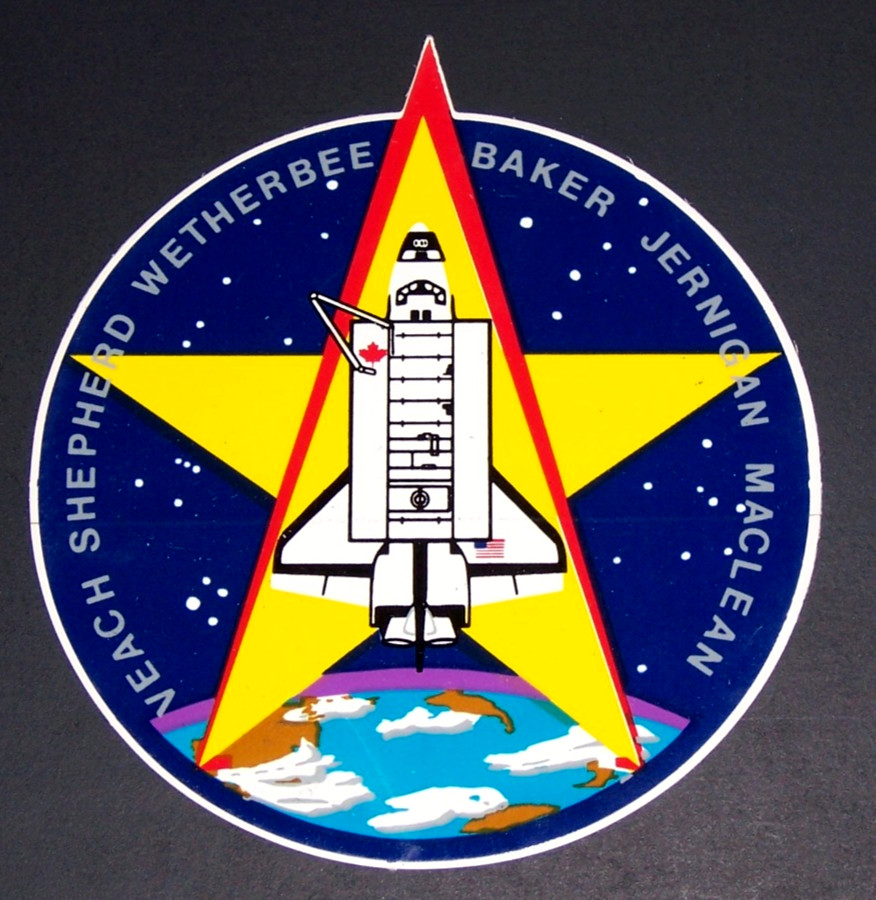 NASA - Mission Sticker -  3 1/2" Round