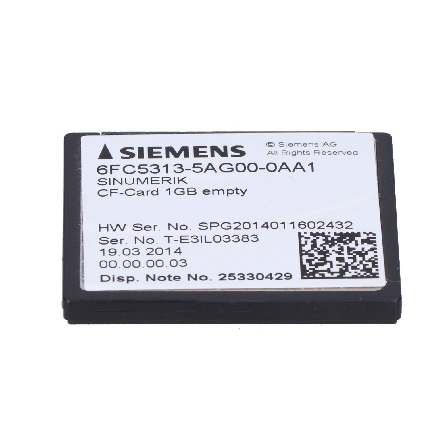 Siemens 6FC5313-5AG00-0AA1 Used UMP