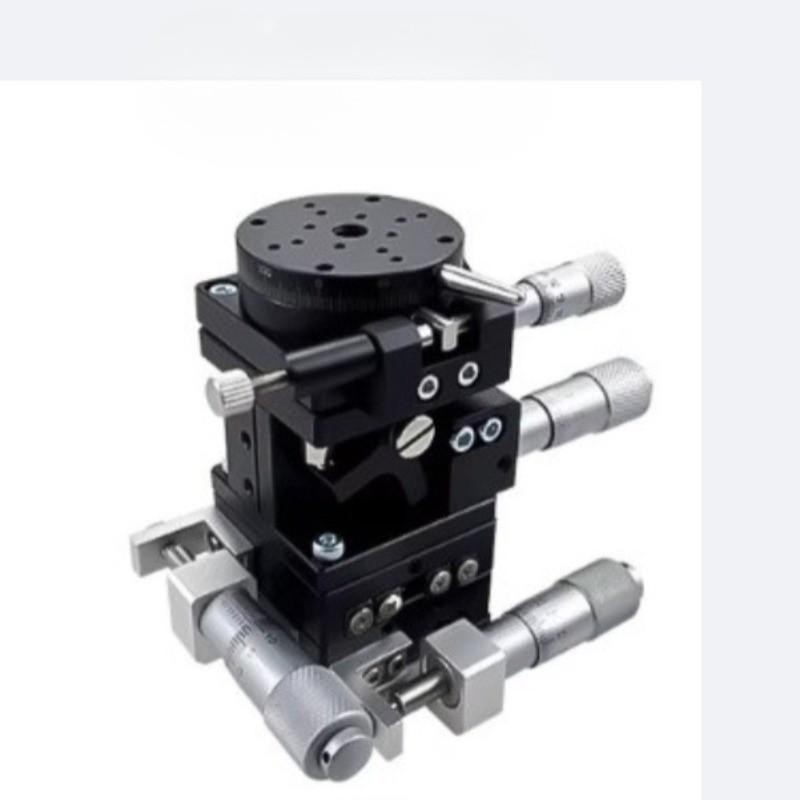 XYZR Axis Platform 60X60mm Precision Linear Stage Cross-roller Bearing LT60 LT90