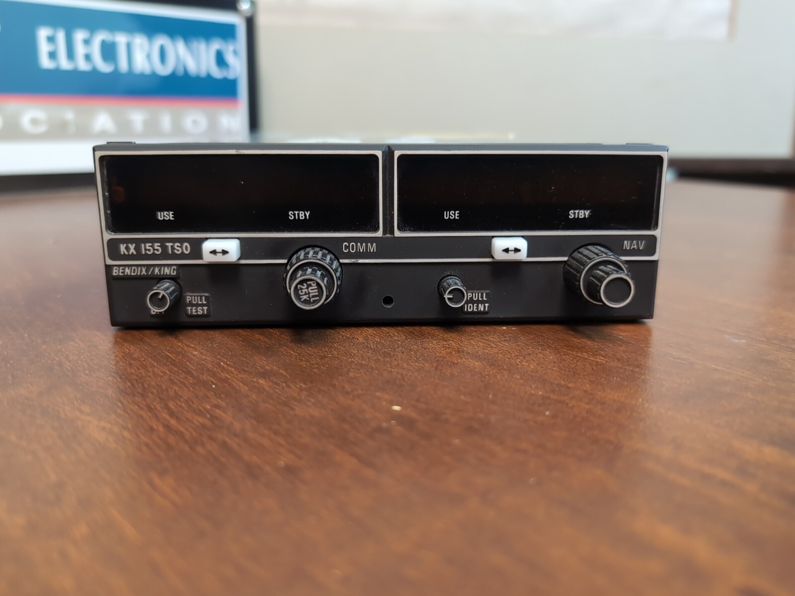 Bendix King KX 155 TSO NAV/COM with Tray