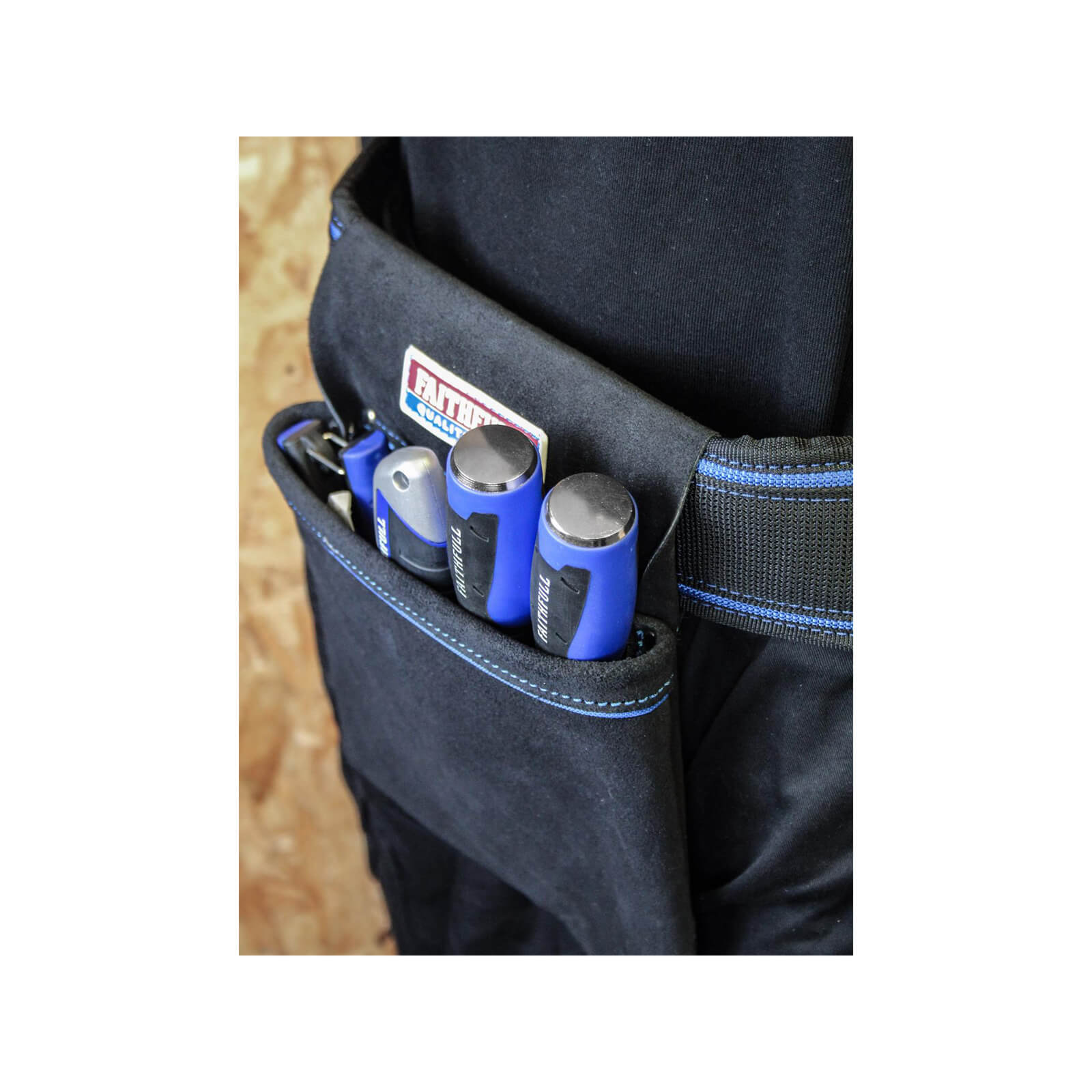 Faithfull Single Pocket Nail Pouch