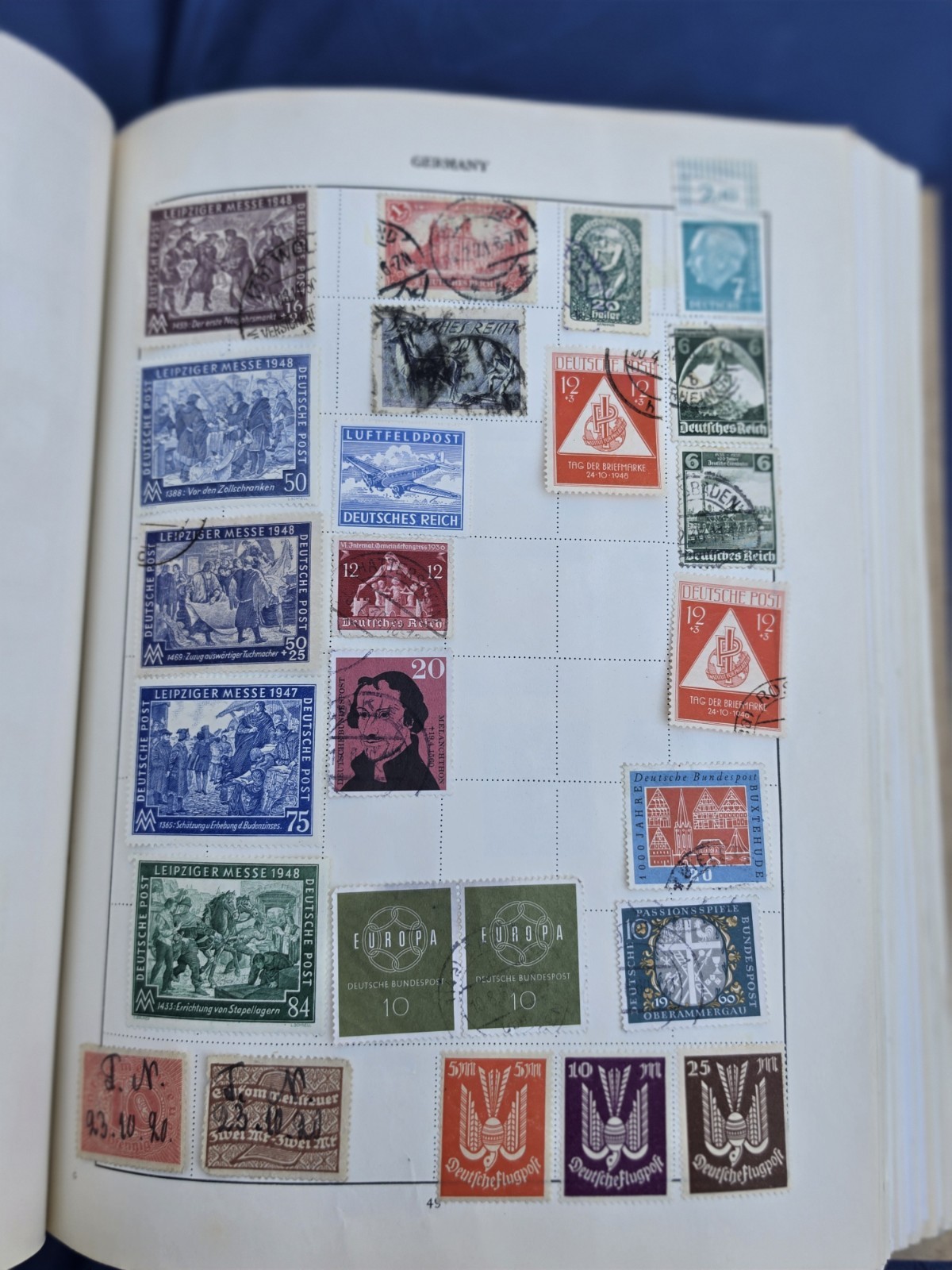 Vintage Stamp Colection