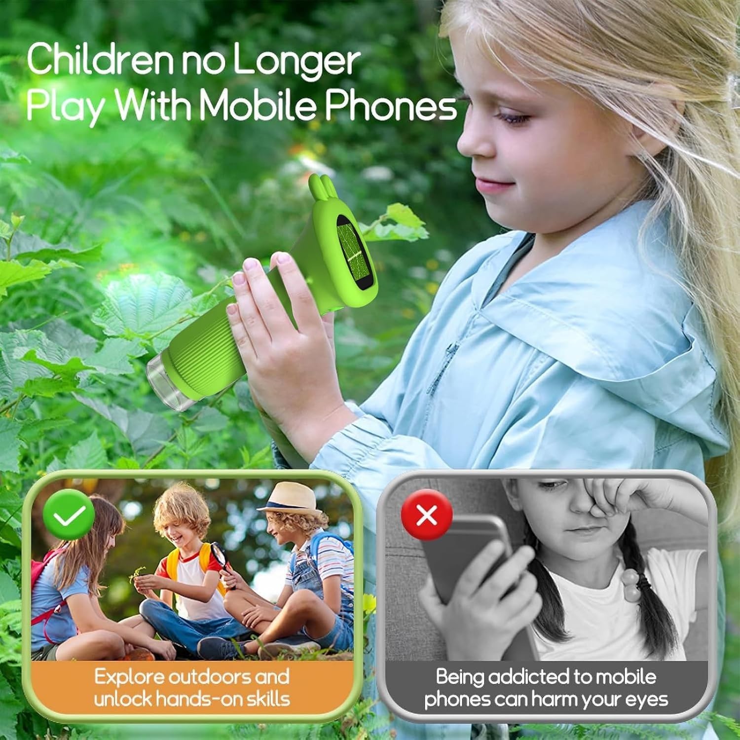 Kids Microscope Pocket Microscope -1000X Portable Microscope for Kid | Photo ...