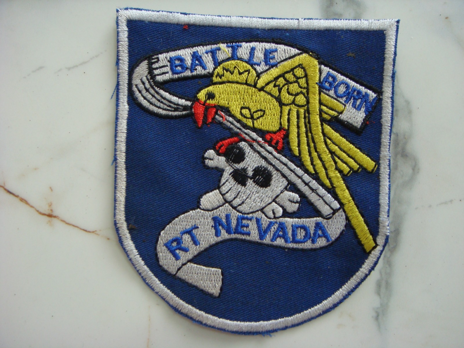 US MACV SOG RT NEVADA " BATTLE BORN ", VIETNAM WAR PATCH