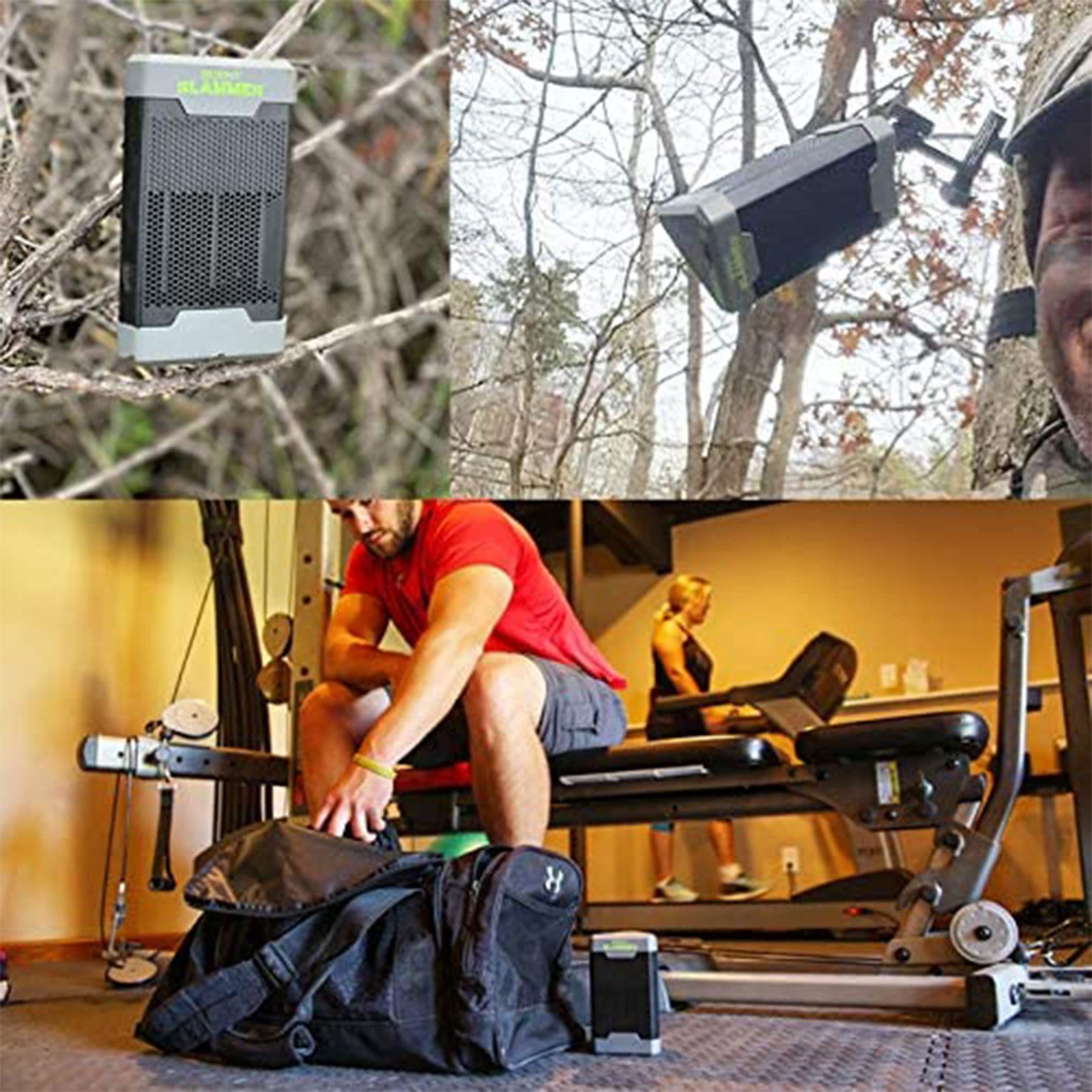 Scent Slammer Ozone Scent Eliminators- Removes Odor on Clothing and Gear,