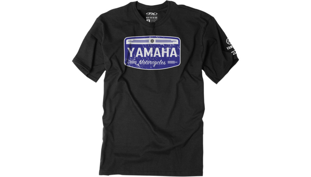NEW FACTORY EFFEX Yamaha Rev T-Shirt - Black - ADULT SIZES-MOTORCYCLE/OFFROAD