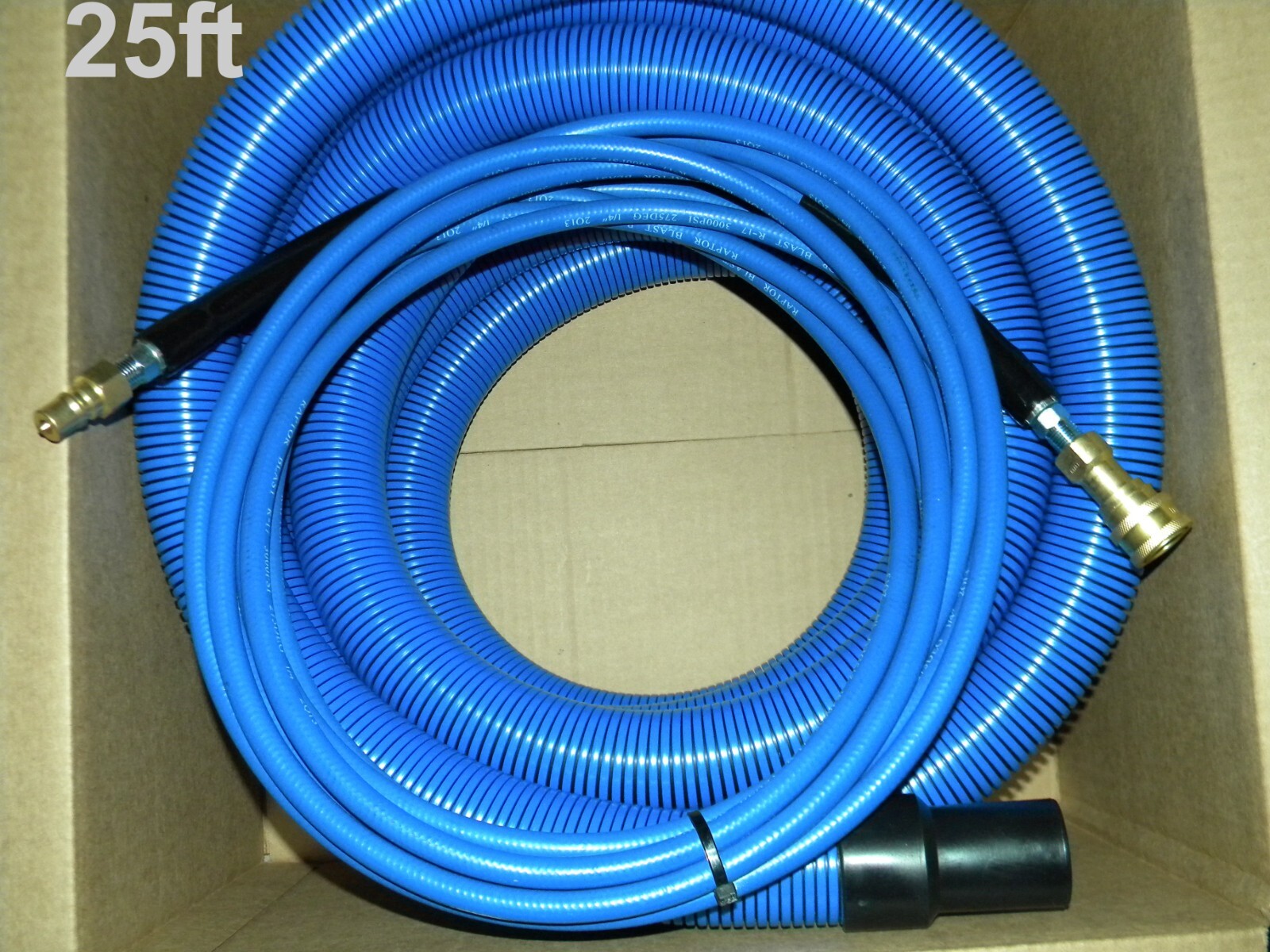 Carpet Cleaning Quality Vacuum and Solution Hoses 25ft