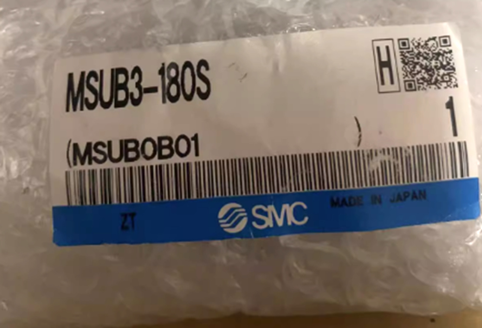 NEW SMC MSUB3-180S PNEUMATIC ACTUATOR ROTARY CYLINDER PLC MODULE