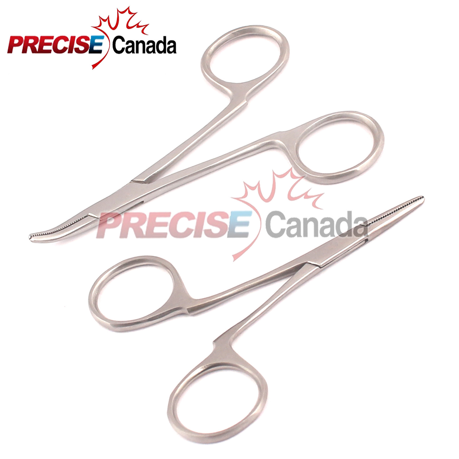 Mosquito Forceps Straight + Curved 3.5" (Without Ratchet) Surgical Instr DS-1587