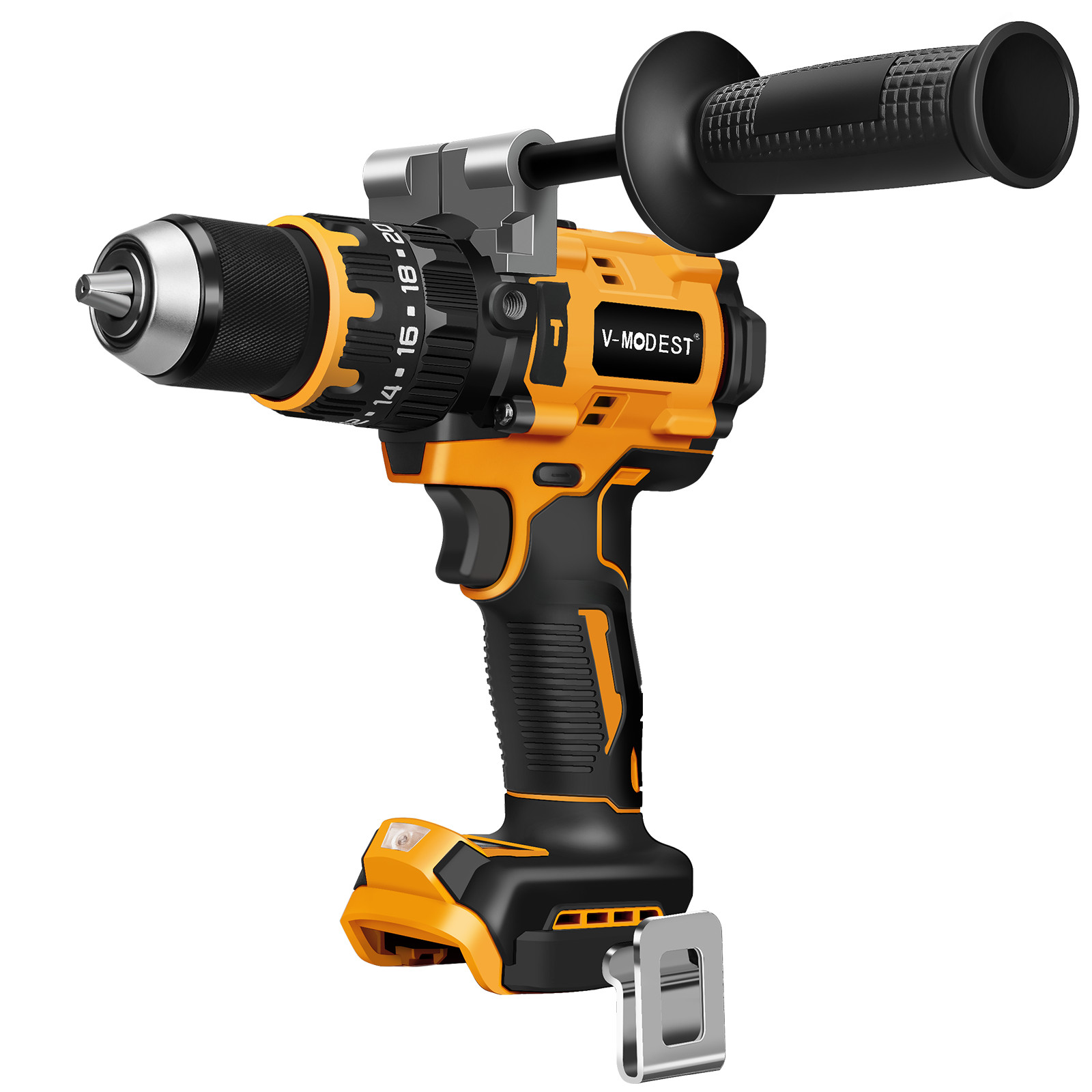 Compatible DEWALT 20V Power Tool Combo Impact Wrench/Angle Grinder/Hammer Drill