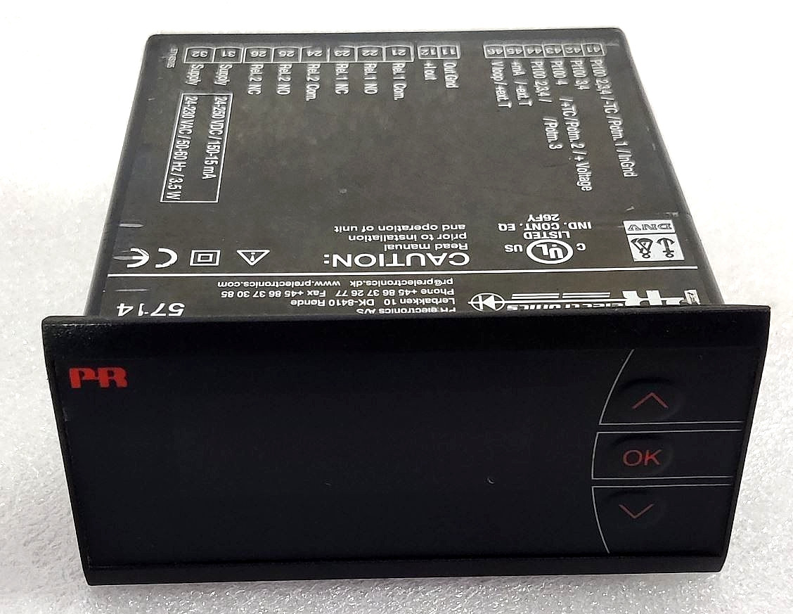 PR Electronics 5714A Programmable LED Indicator Universal Input Panel Meter