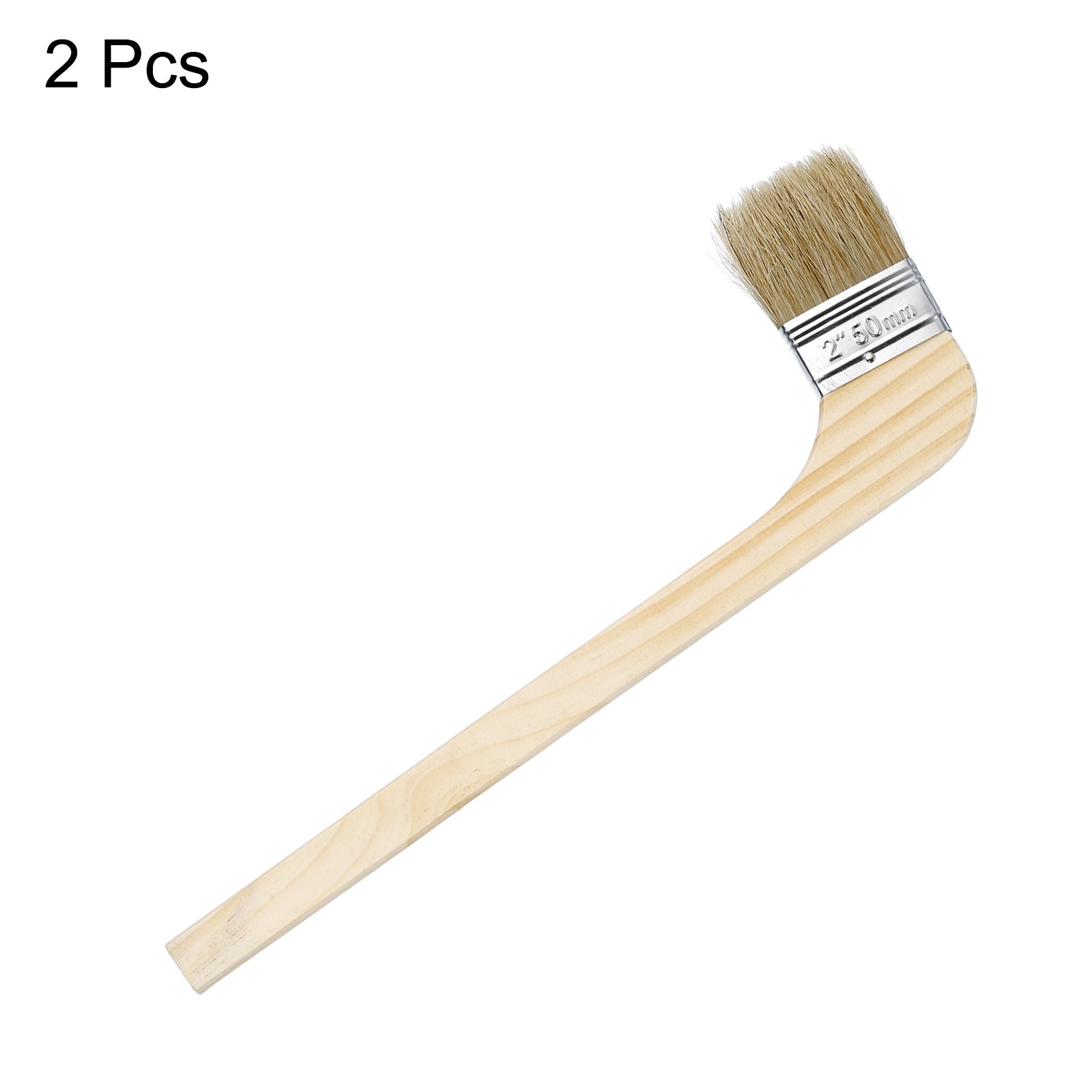 2Pcs Paint Brush 2" Reusable Variety Angle Bend Brushes Radiator Paint
