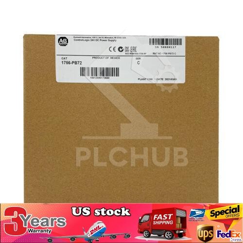 1756-PB72 ControlLogix 1756PB72 /C 24V DC Power Supply Module SEALED 2021 USA