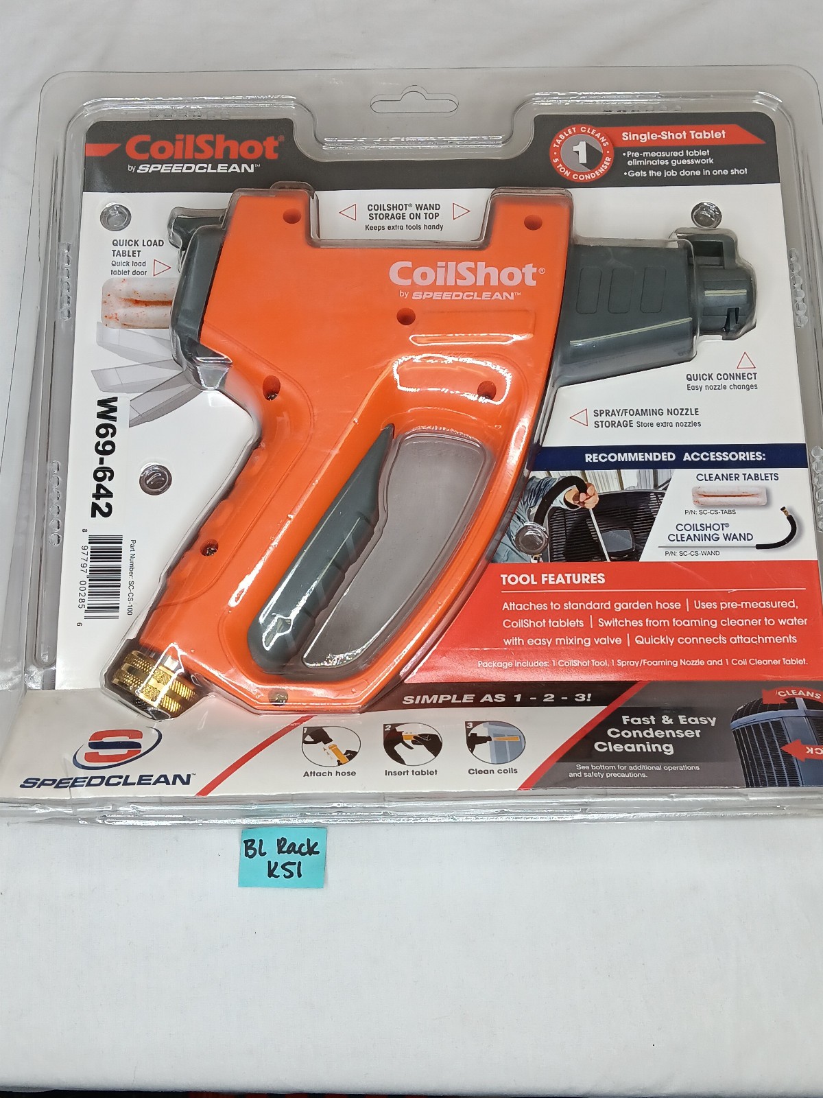SpeedClean CoilShot® SC-CS-100 Condenser Coil Cleaning Tool