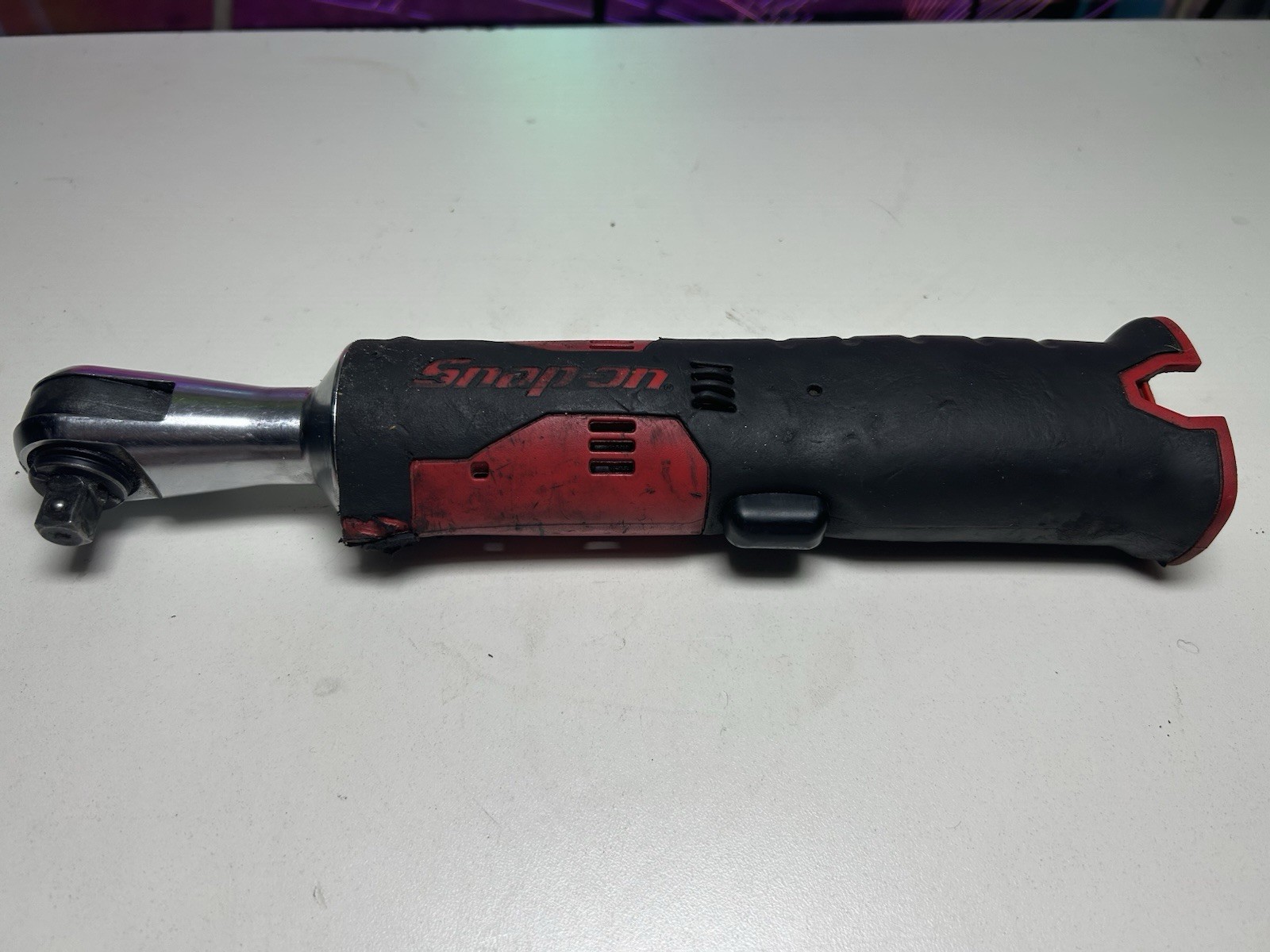 TESTED Snap On CTR761 14.4v 3/8" Drive Cordless Ratchet Tool Only (FREE S&H)!
