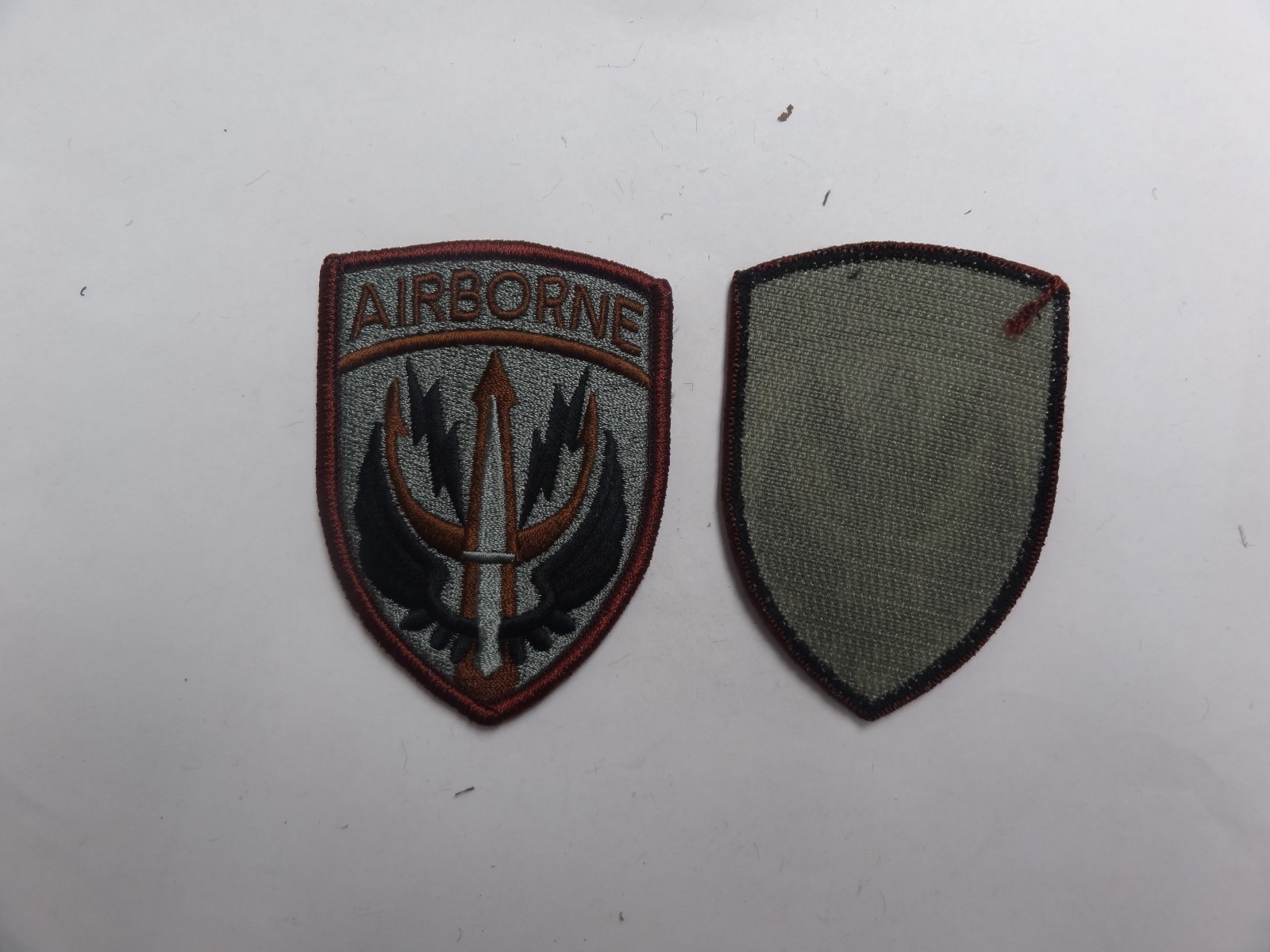 MILITARY PATCH US ARMY SPECIAL OPERATIONS COMMAND CENTRAL HOOK LOOP BACK OCP
