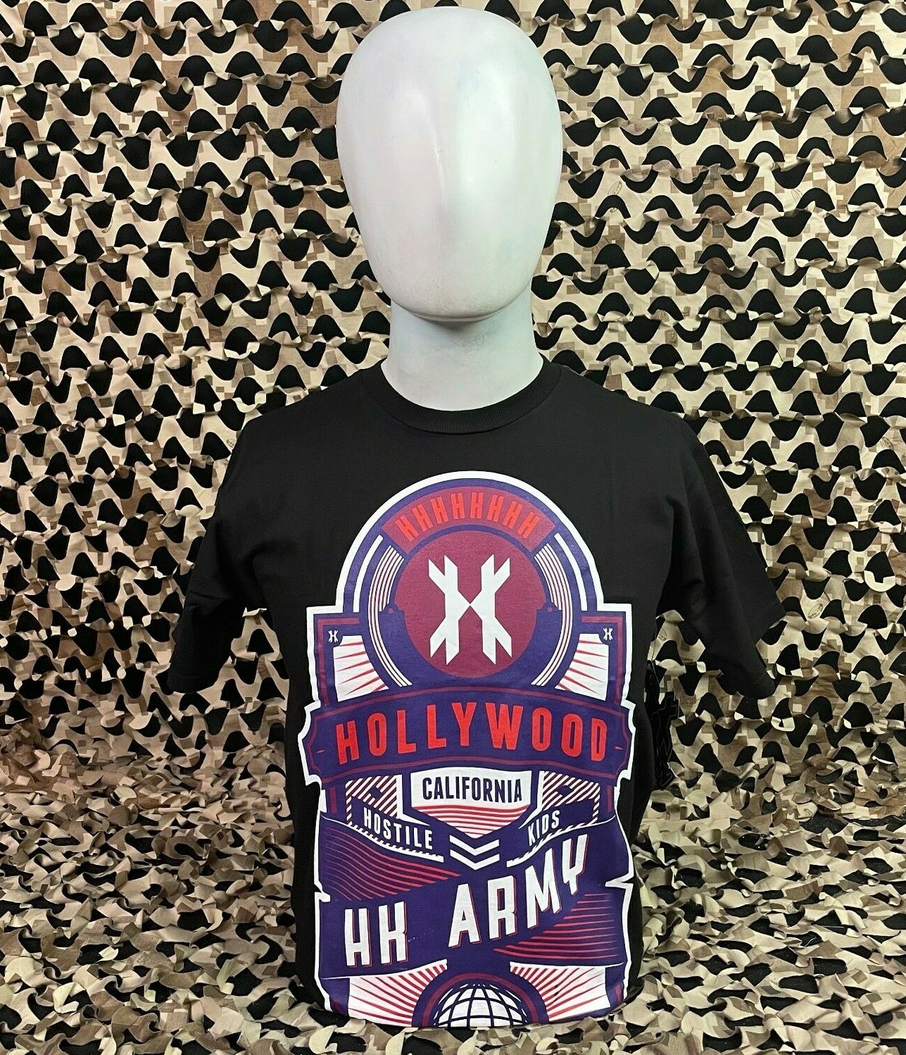 NEW HK Army Rise Paintball T-Shirt - Black - X-Large