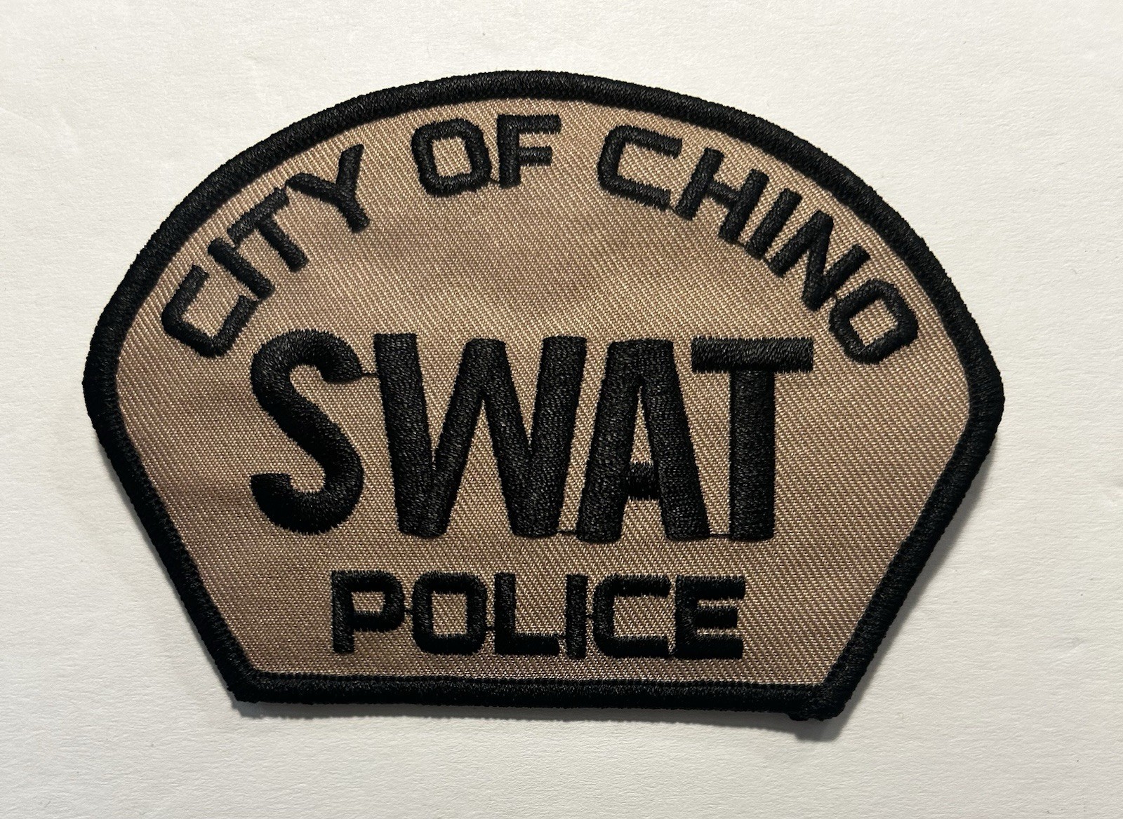 CALIFORNIA CA CHINO POLICE DEPT SUBDUED SWAT SAN BERNARDINO COUNTY #PDD33