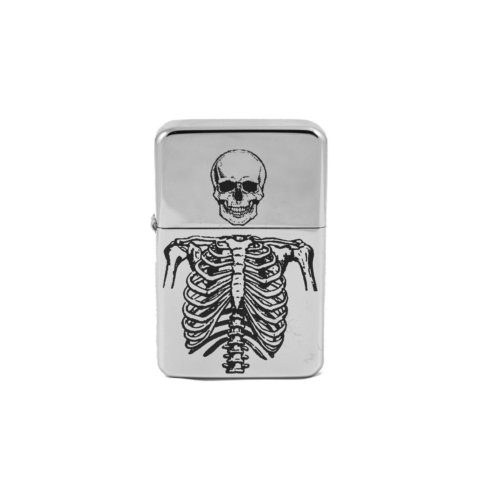 Lighter - Head with Ribs High Polish Chrome