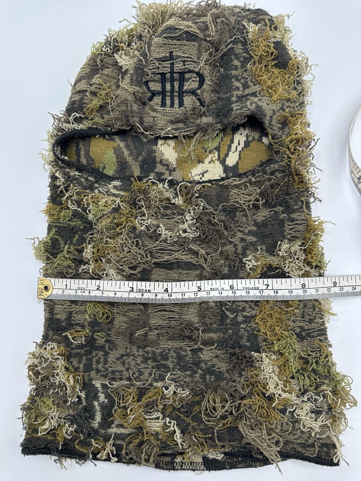 IllicitWorldwide Балаклава Camo Shaggy Mask Distressed Style – RARE Streetwear