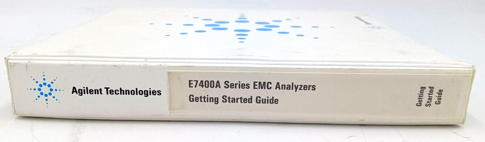 Agilent Technologies Getting Started Guide E7400A Series EMC Analyzers