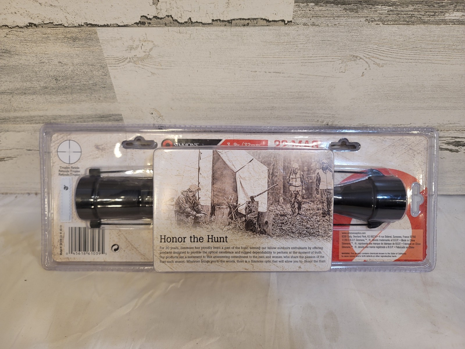 Simmons 561039 3-9x / 32mm .22 Mag Scope Factory Sealed