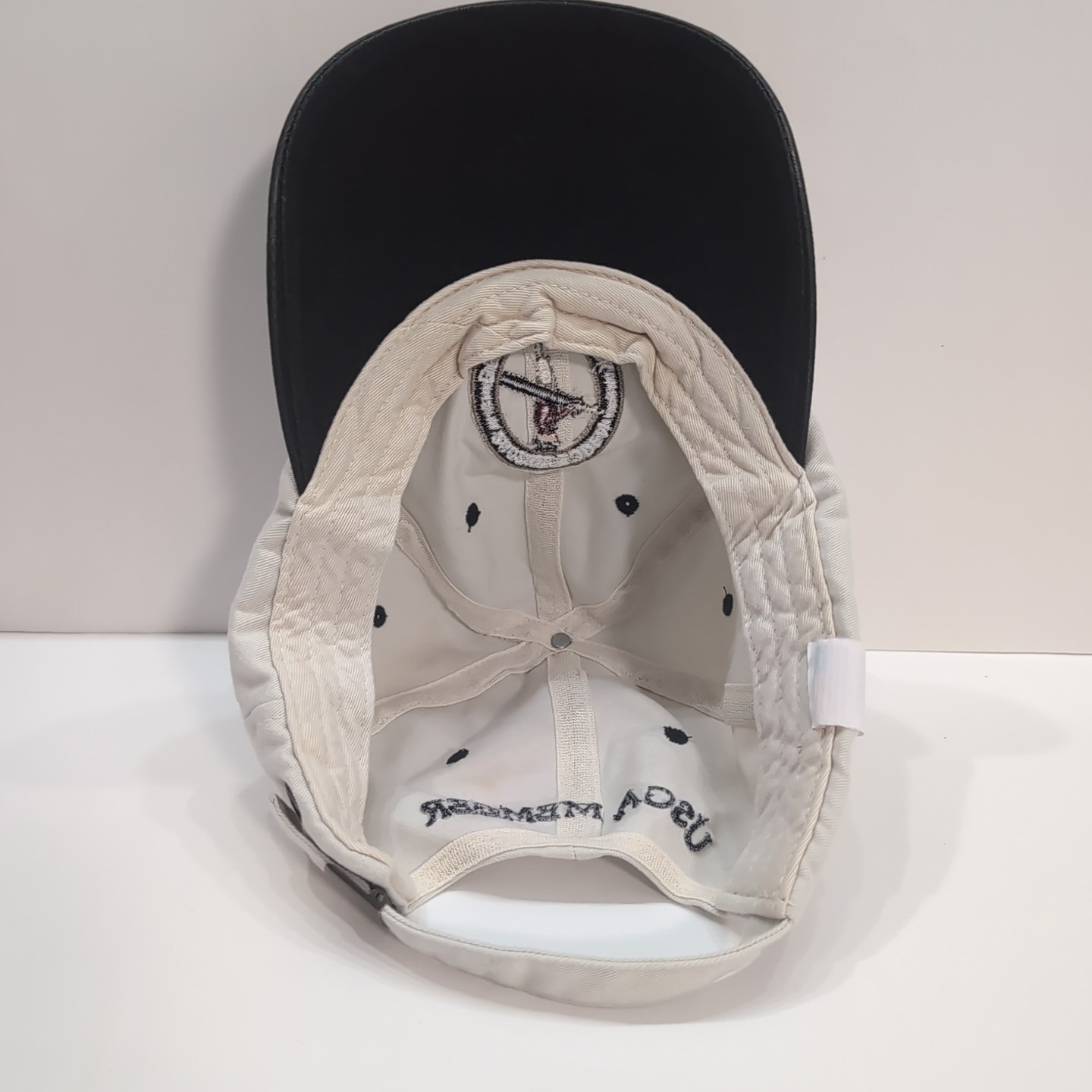 US Open Golf Hat Cap 2002 Bethpage Black Strap Back Khaki USGA Member Hat Ex Con