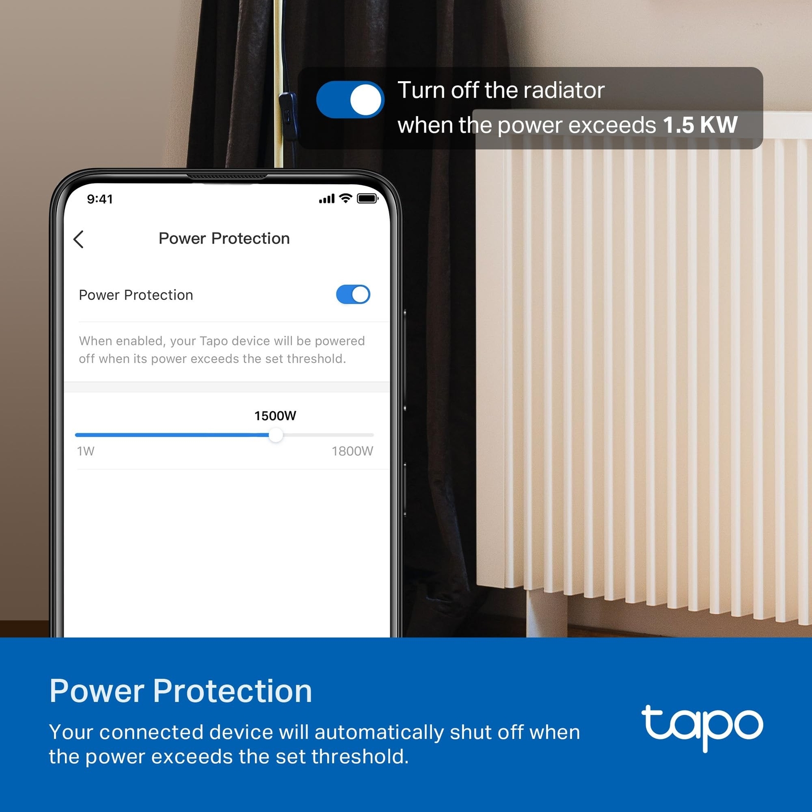 TP-Link 𝗧𝗮𝗽𝗼 Smart Plug Wi-Fi Mini, Energy Monit