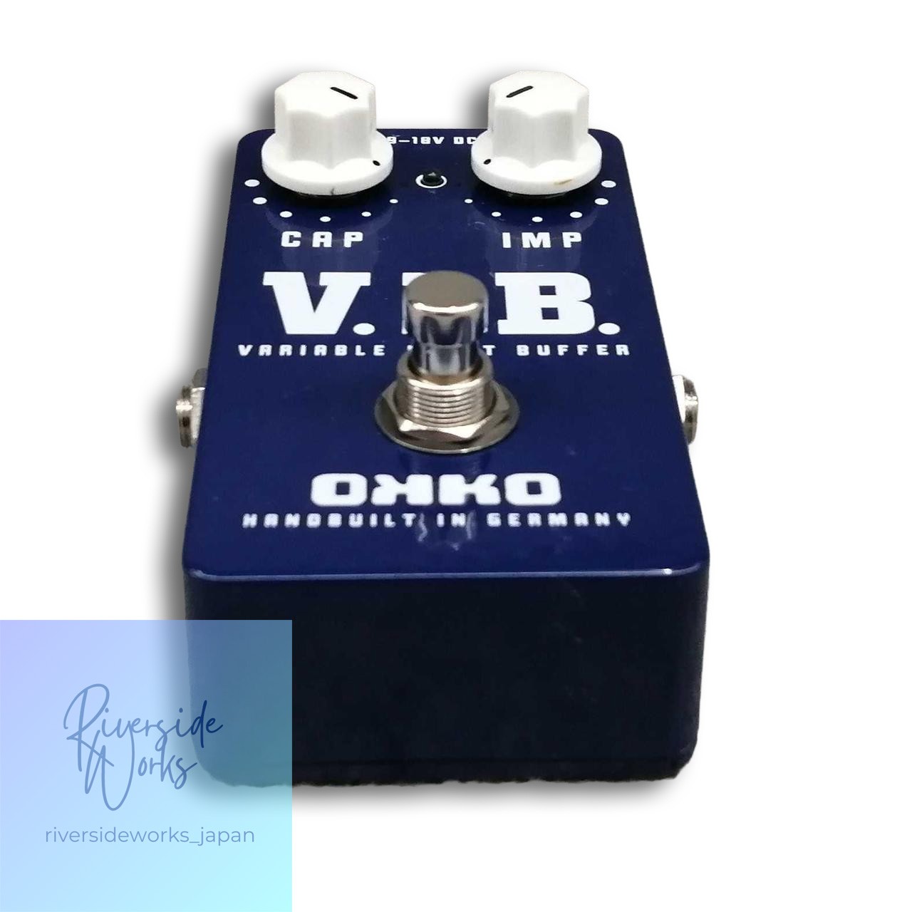 OKKO V.I.B. Buffer Effects Pedal Guitar Signal Used JP