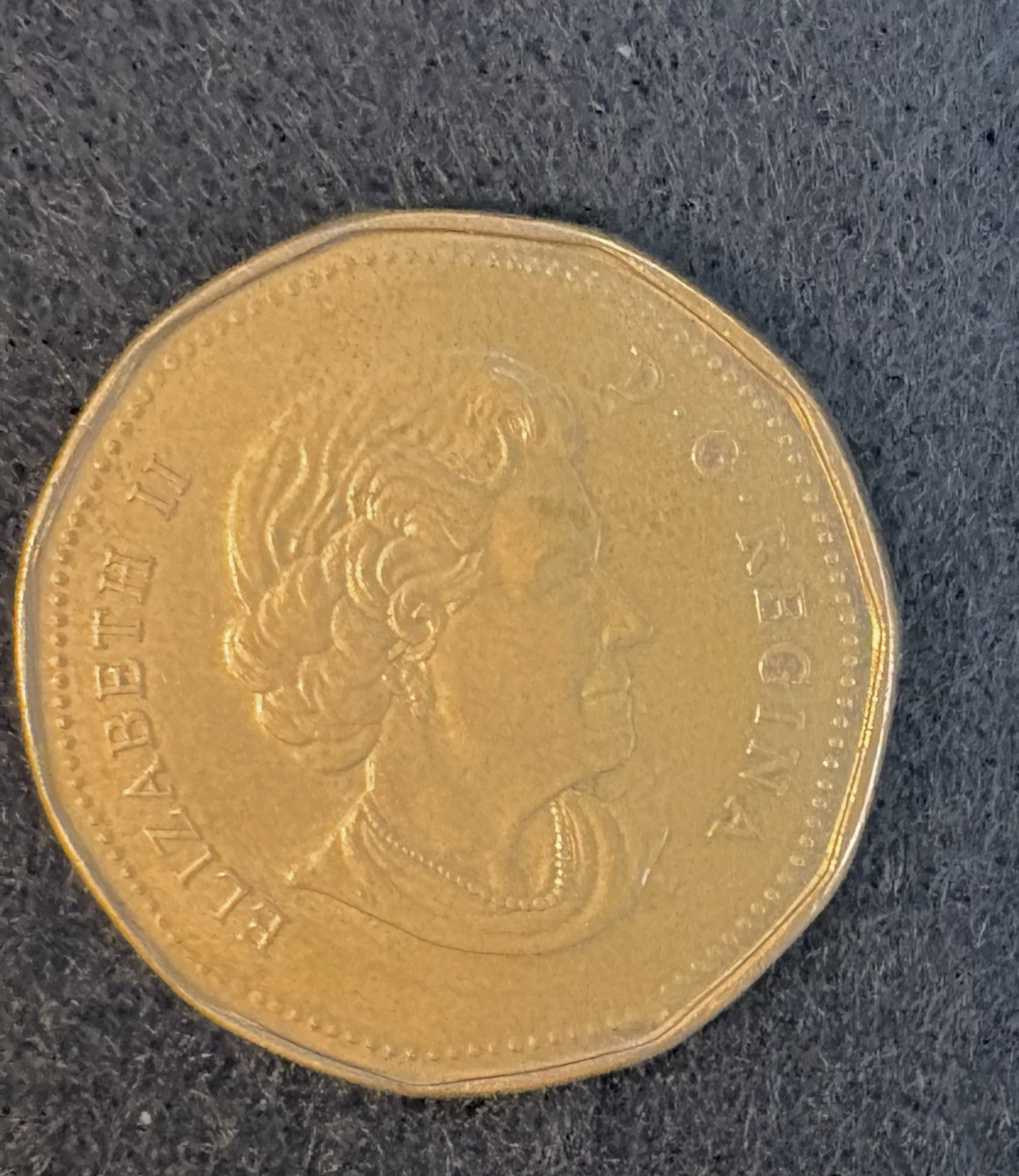 2006 Canadian One Dollar Loon "Loonie”.