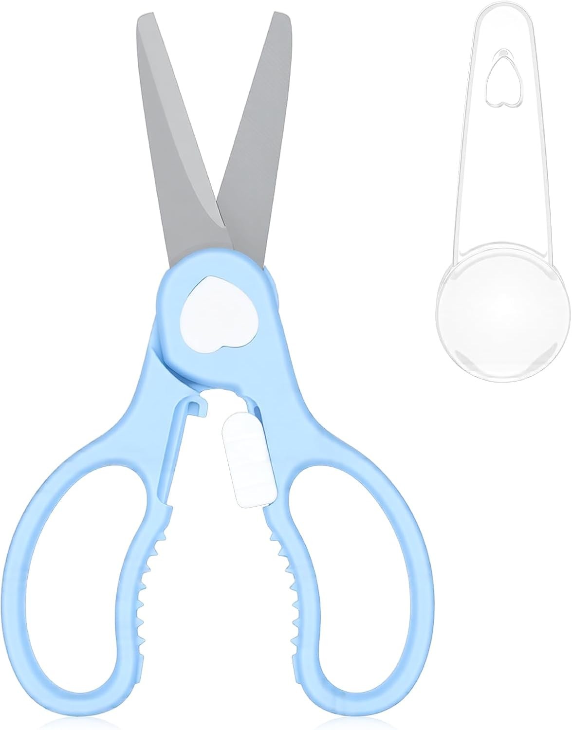 Food Cutting Scissors, Detachable Travel Food Scissors, Stainless Steel Shears