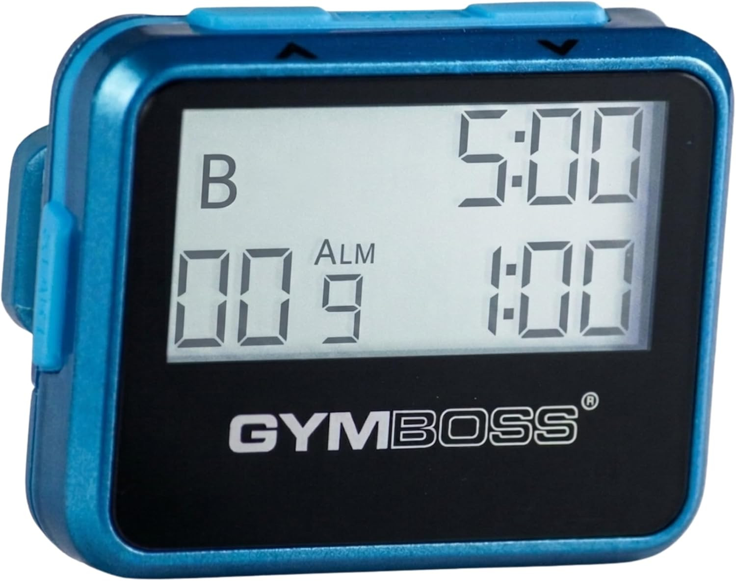 Interval Timer and Stopwatch - Teal/Blue Metallic Gloss