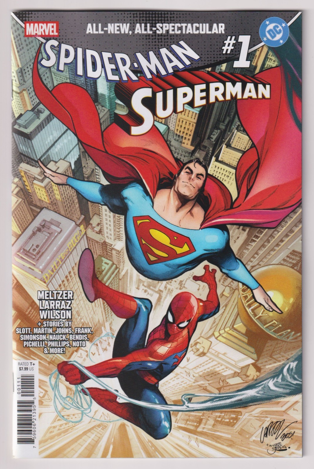 Spider-Man Superman #1 Larraz Main Cvr (Marvel/DC, 2026)