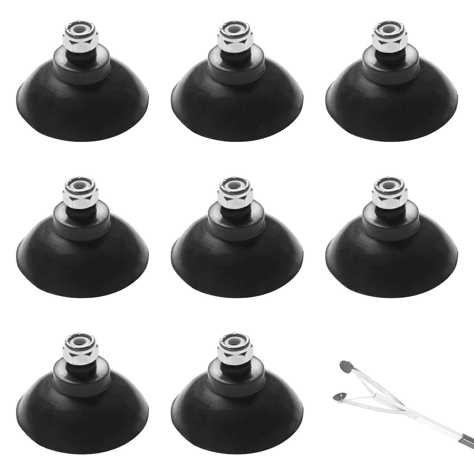 8 copas de agarre de repuesto compatibles con el accesorio Arcmate EZ Reacher