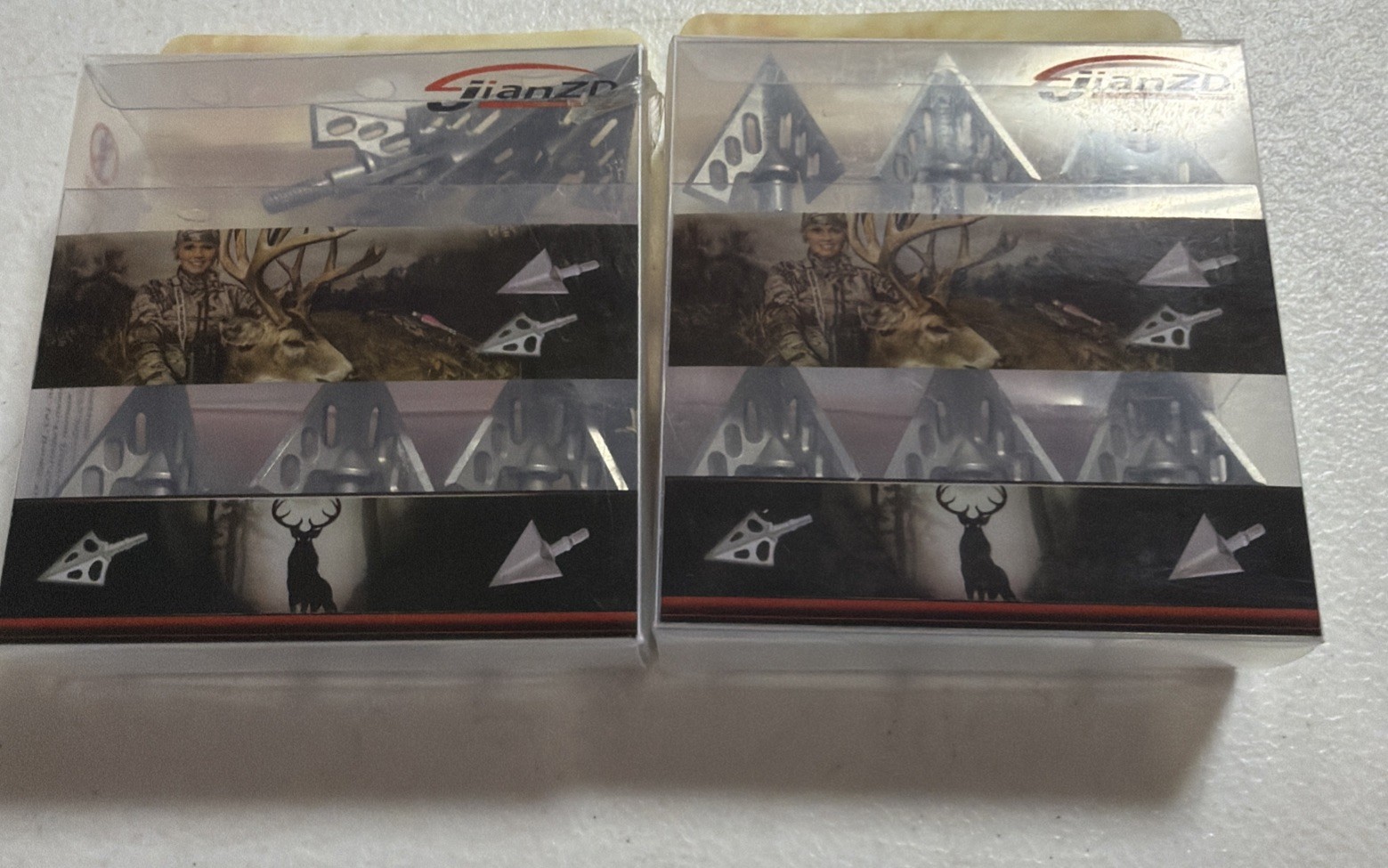 2 Pack- 6 PCs Hunting S3-100Gr-6pcs SR Archery Tough Steel Tips