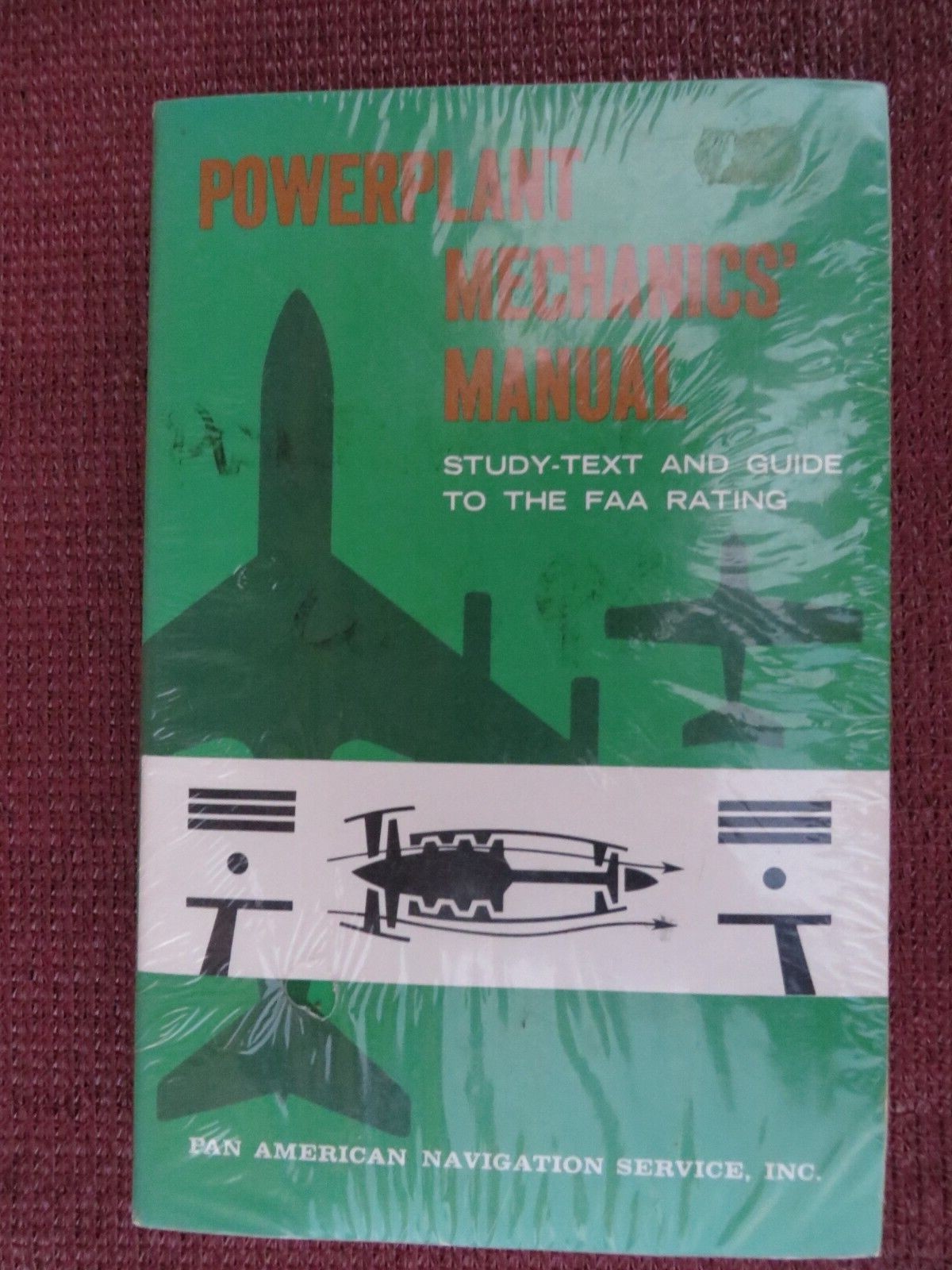 PAN AMERICAN AIRLINES NEW Powerplant Mechanics Manual FAA Certification Text