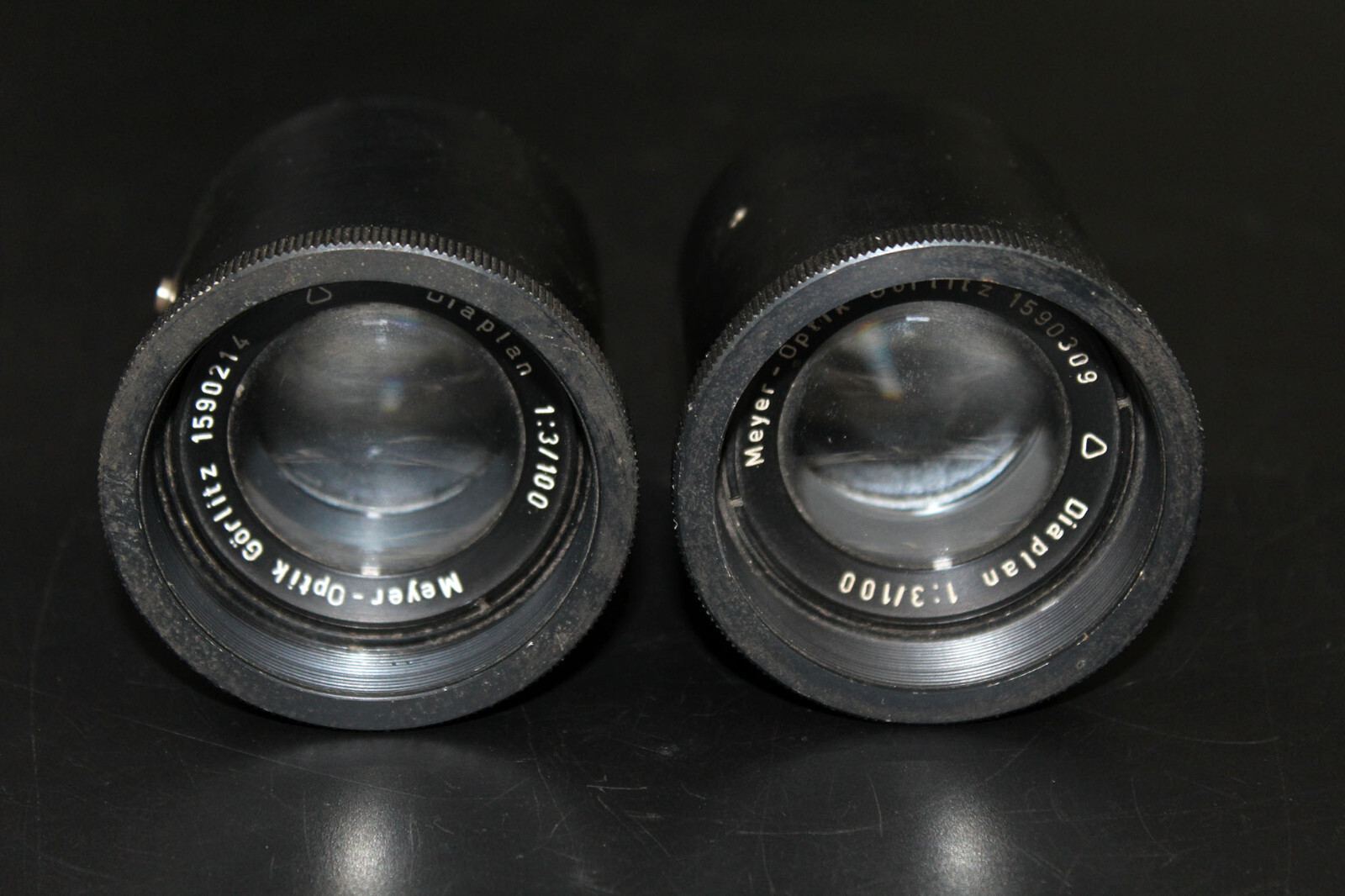 2 x Diaplan 1:3/100 Meyer Optik Görlitz